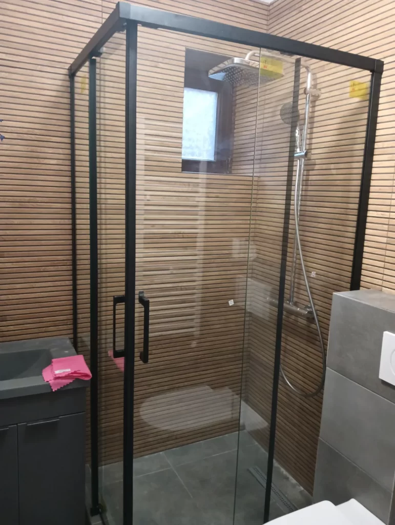 montare cabina dus