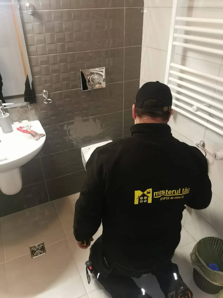 montare vas wc 1